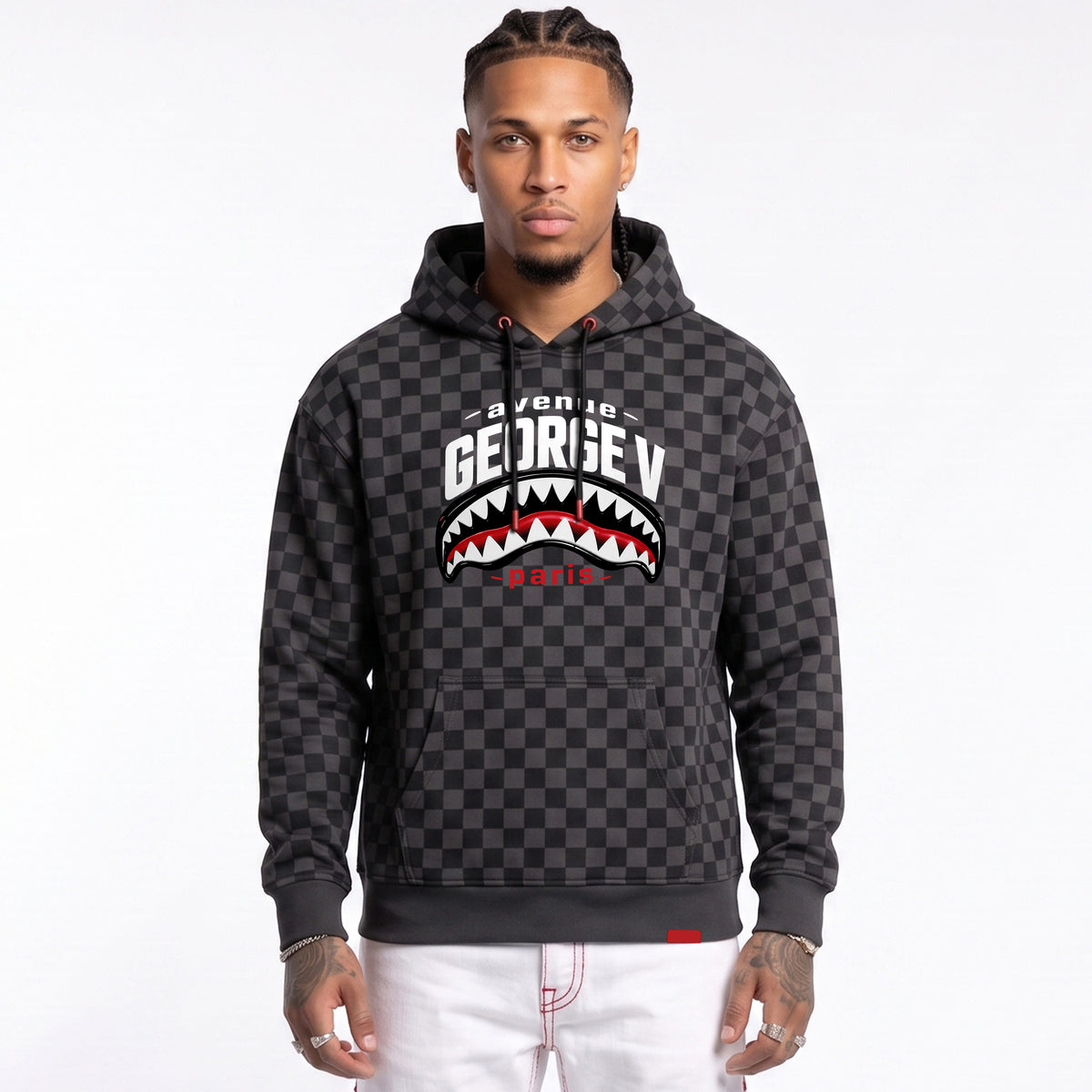 Sudadera George V "Monster Checker"