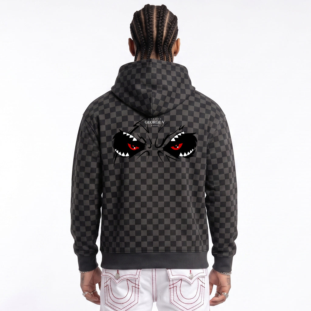 Sudadera George V "Monster Checker"