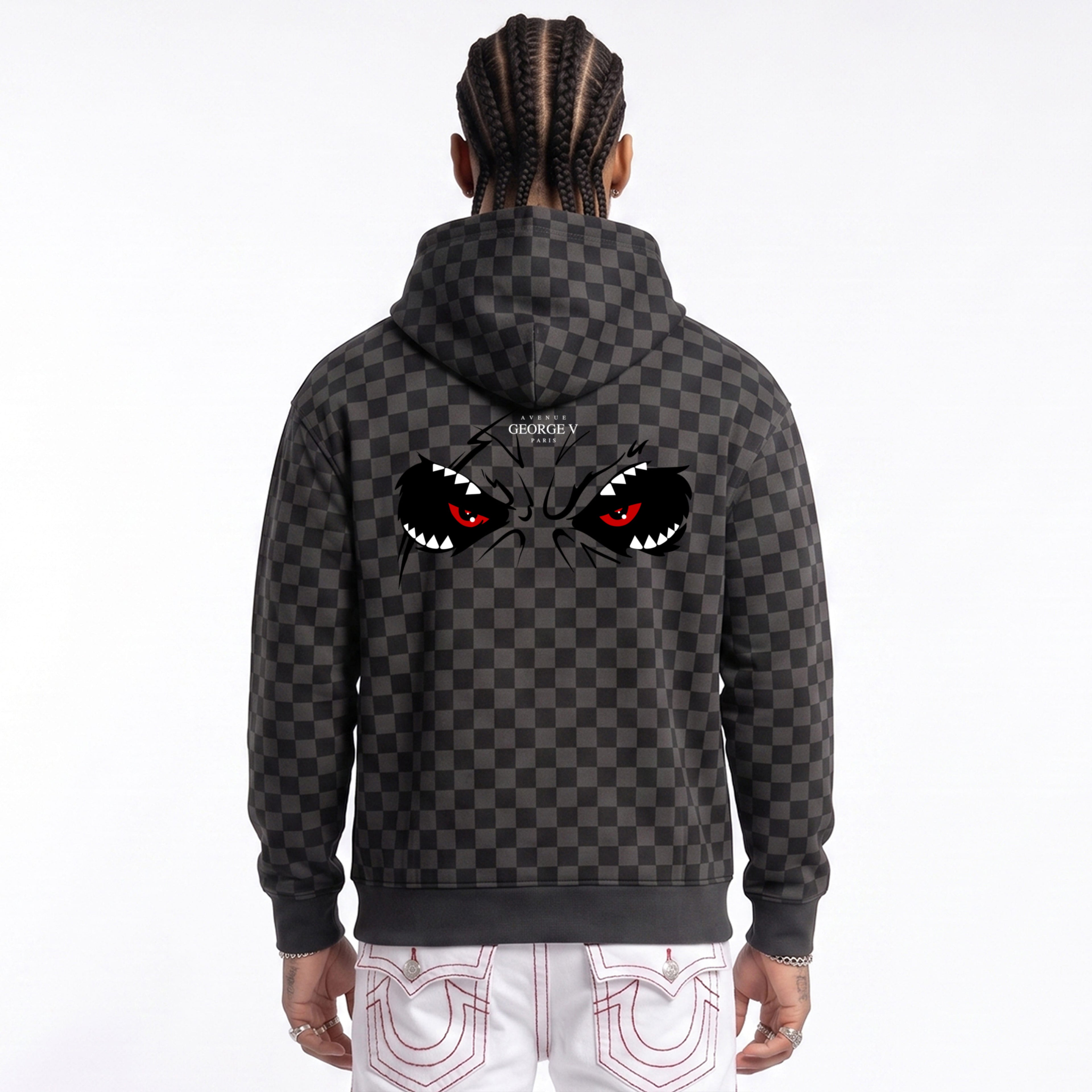 Sudadera George V "Monster Checker"