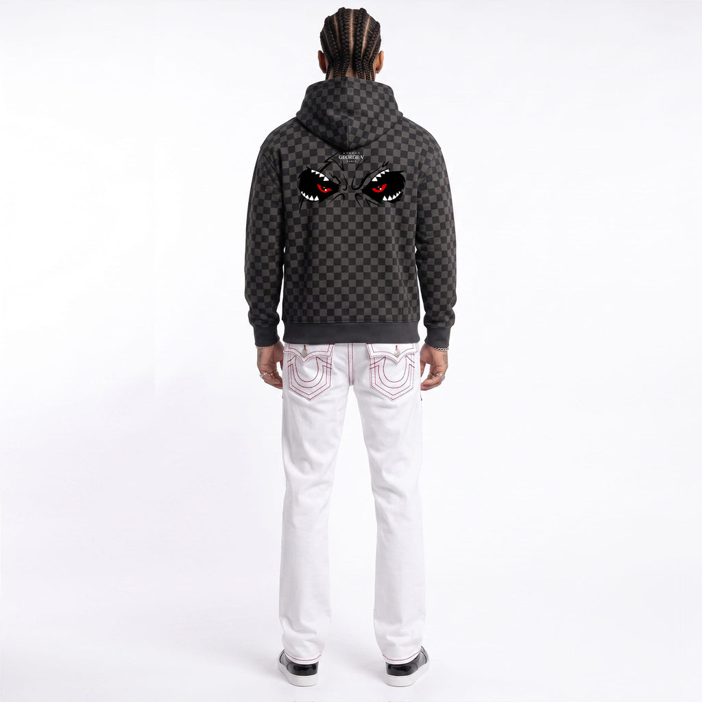 Sudadera George V "Monster Checker"