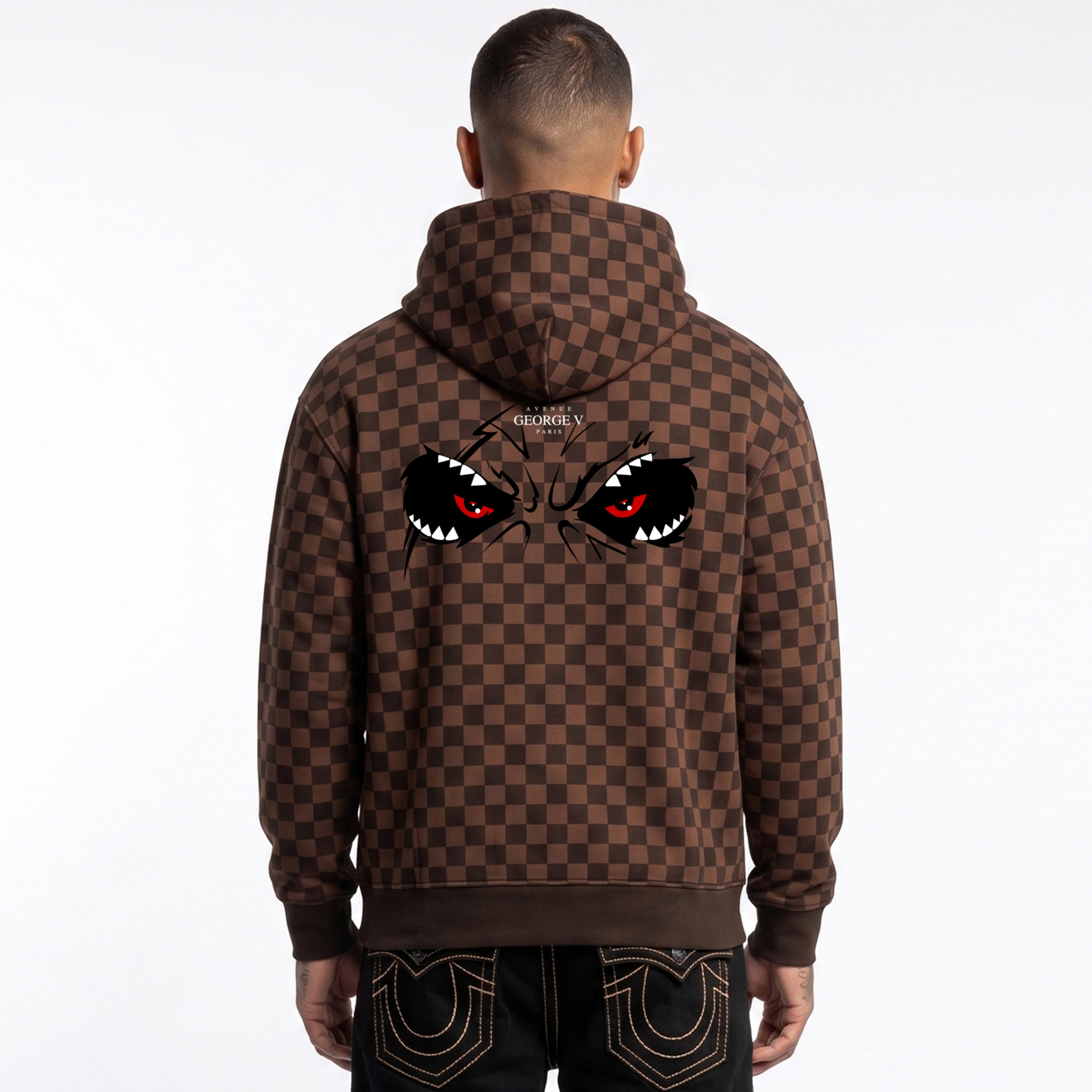 Sudadera George V "Monster Checker"
