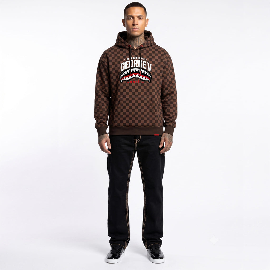 Sudadera George V "Monster Checker"