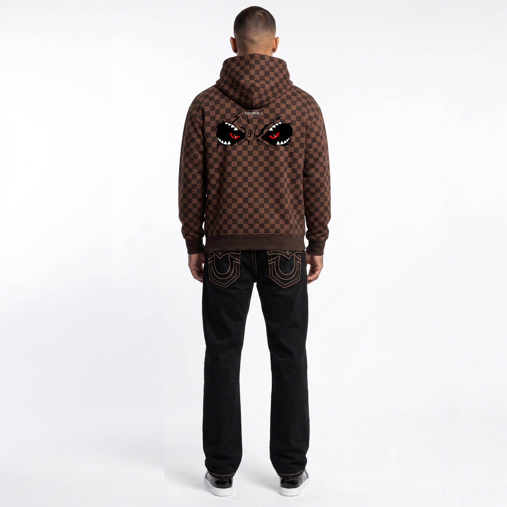 Sudadera George V "Monster Checker"