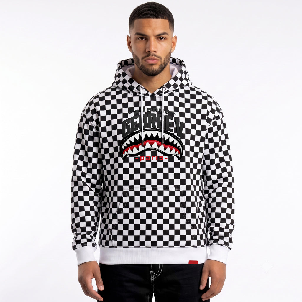 Sudadera George V "Monster Checker"