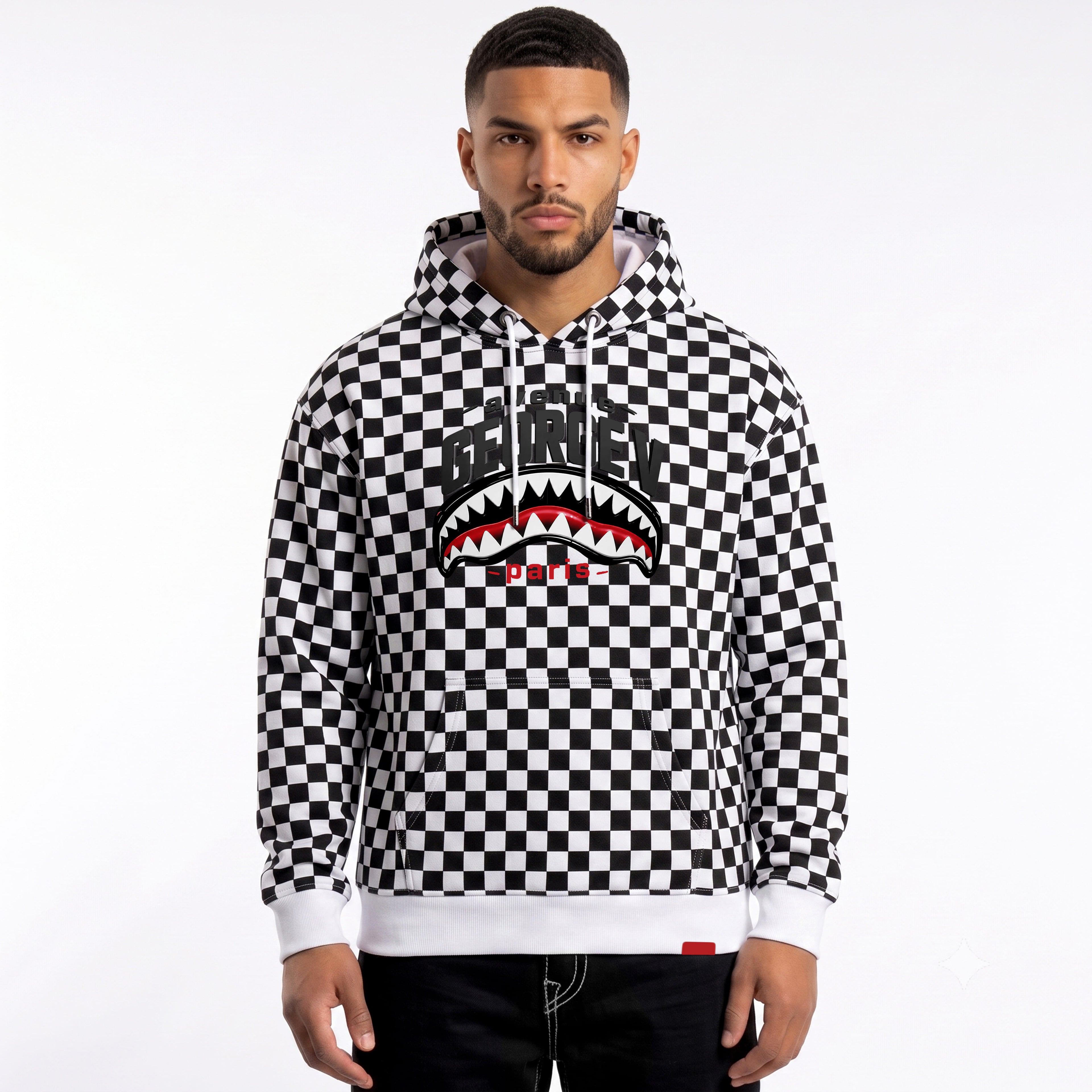 Sudadera George V "Monster Checker"
