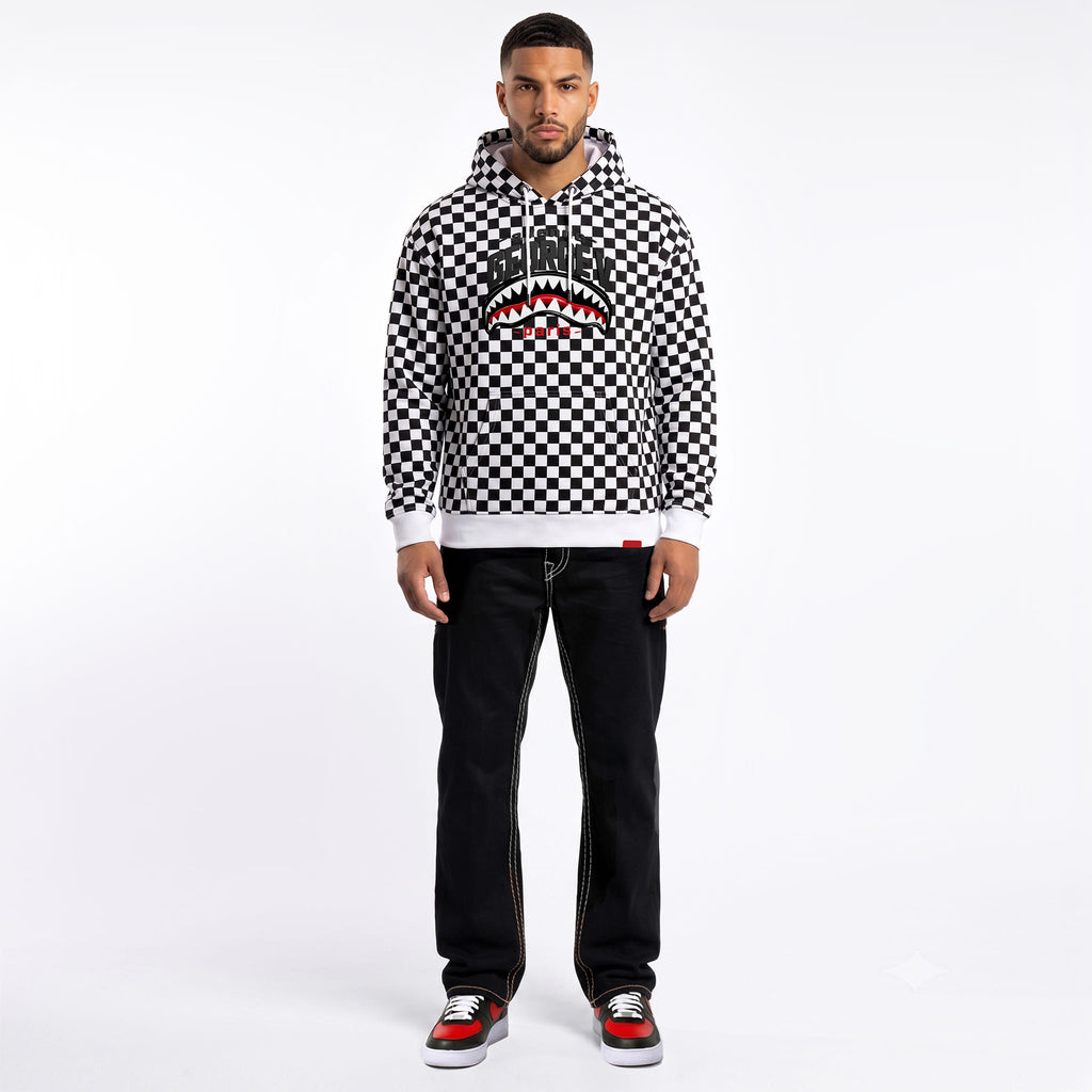 Sudadera George V "Monster Checker"