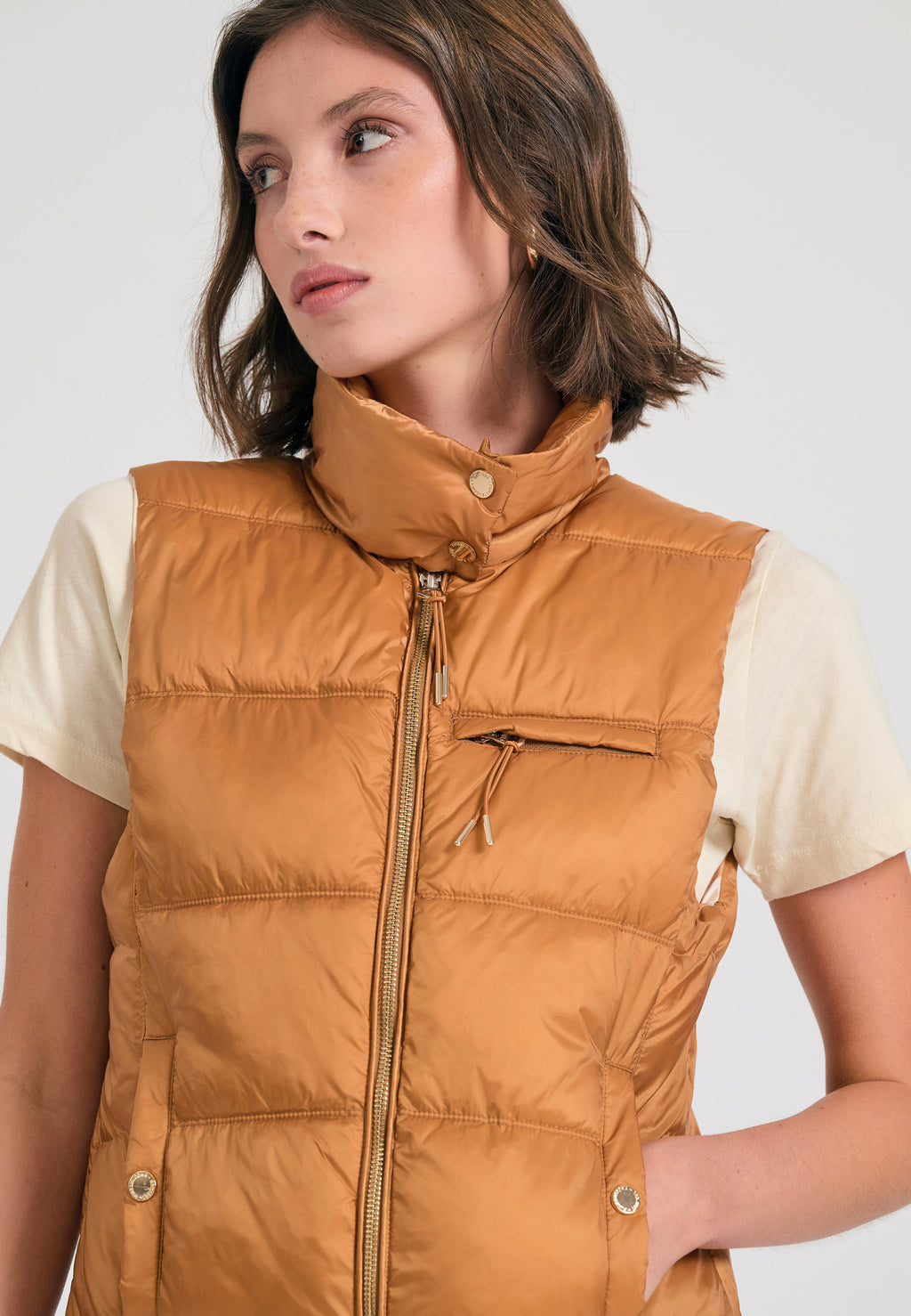 Women's vest quilted jacket