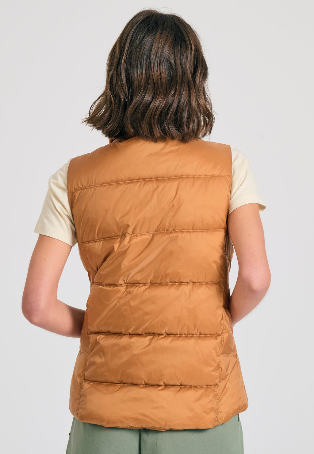 Women's vest quilted jacket