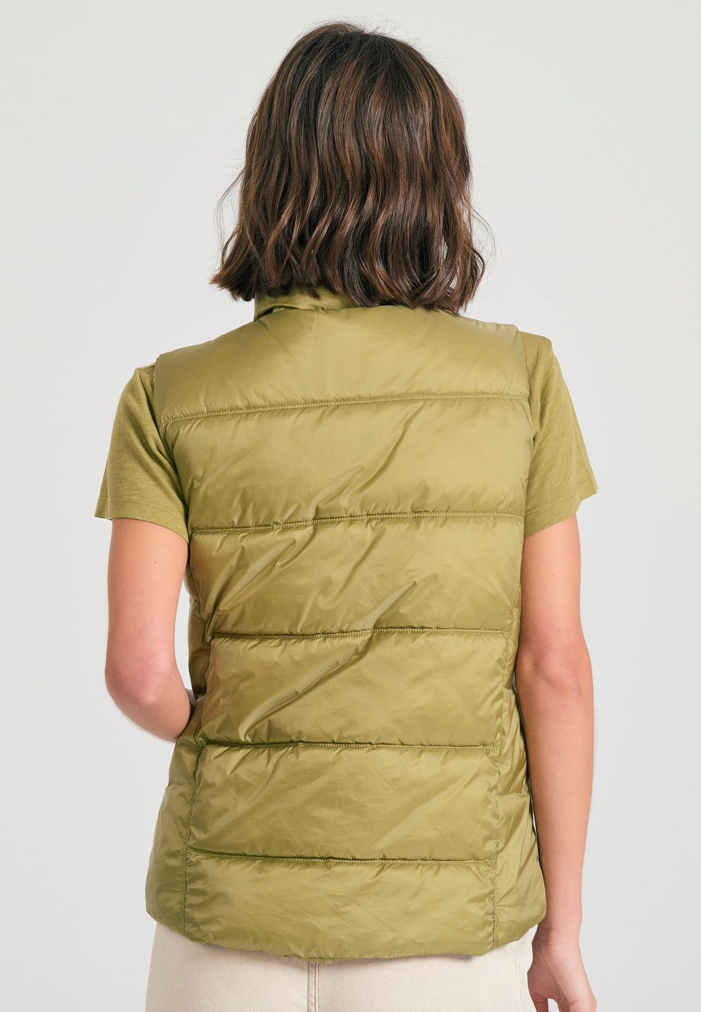 Women's vest quilted jacket