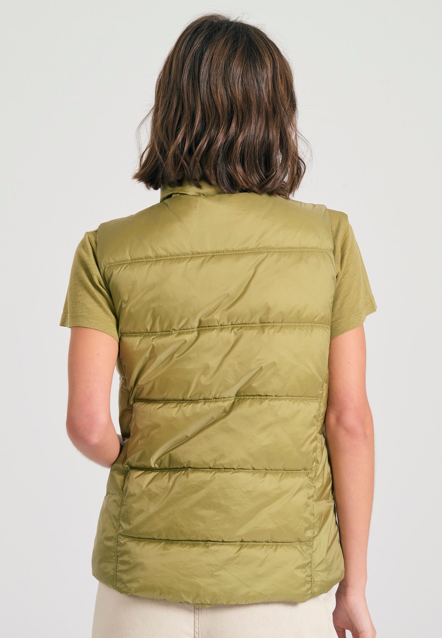 Women's vest quilted jacket