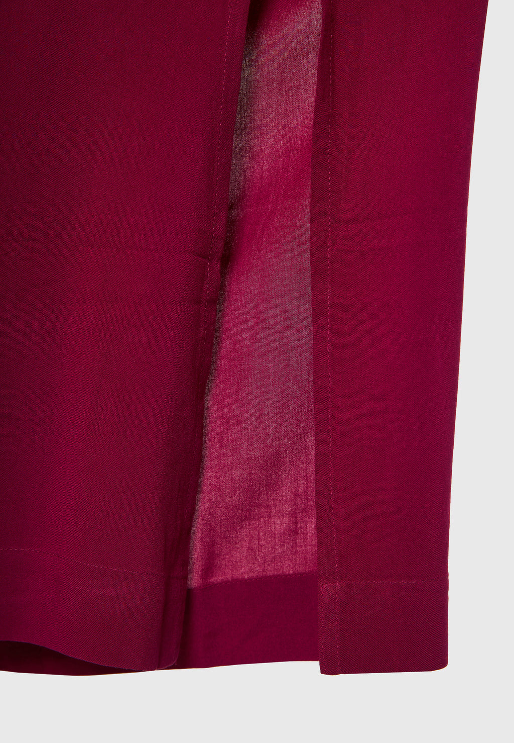 Loose fit viscose pants