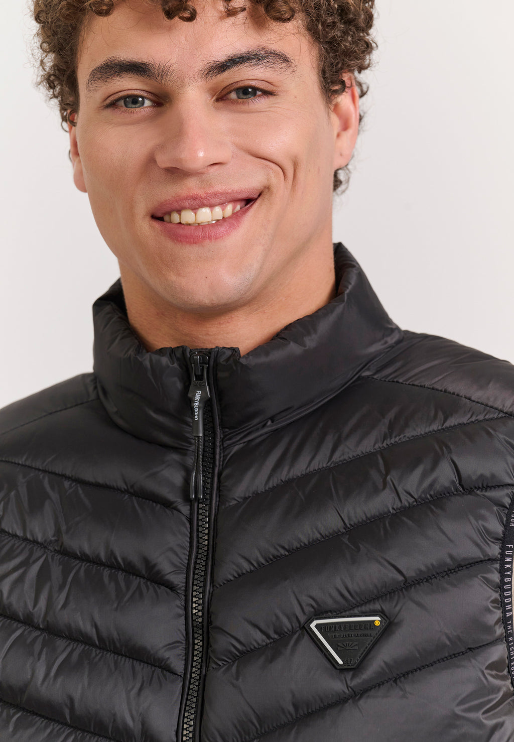 Men's vest quilted jacket