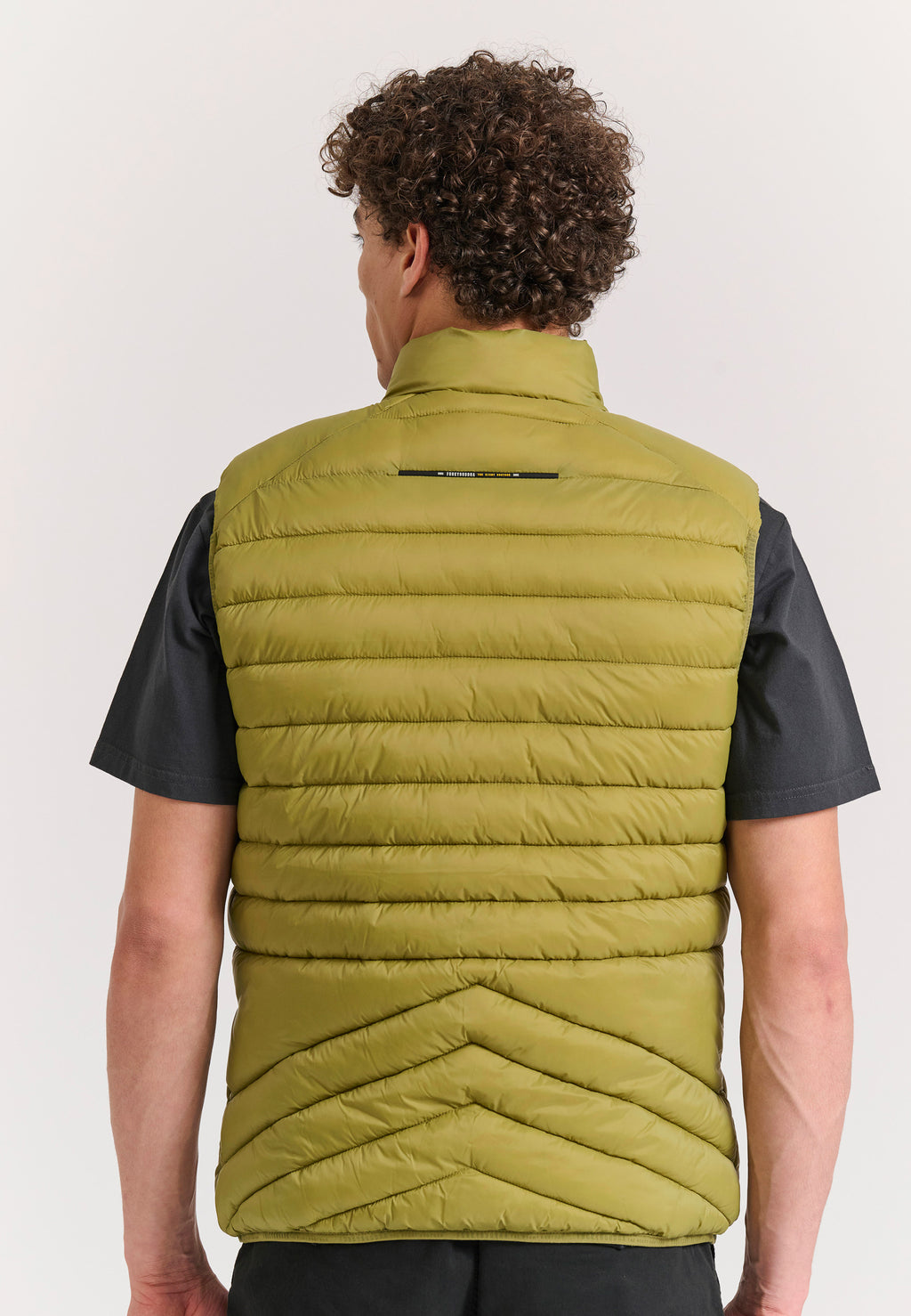 Men's vest quilted jacket