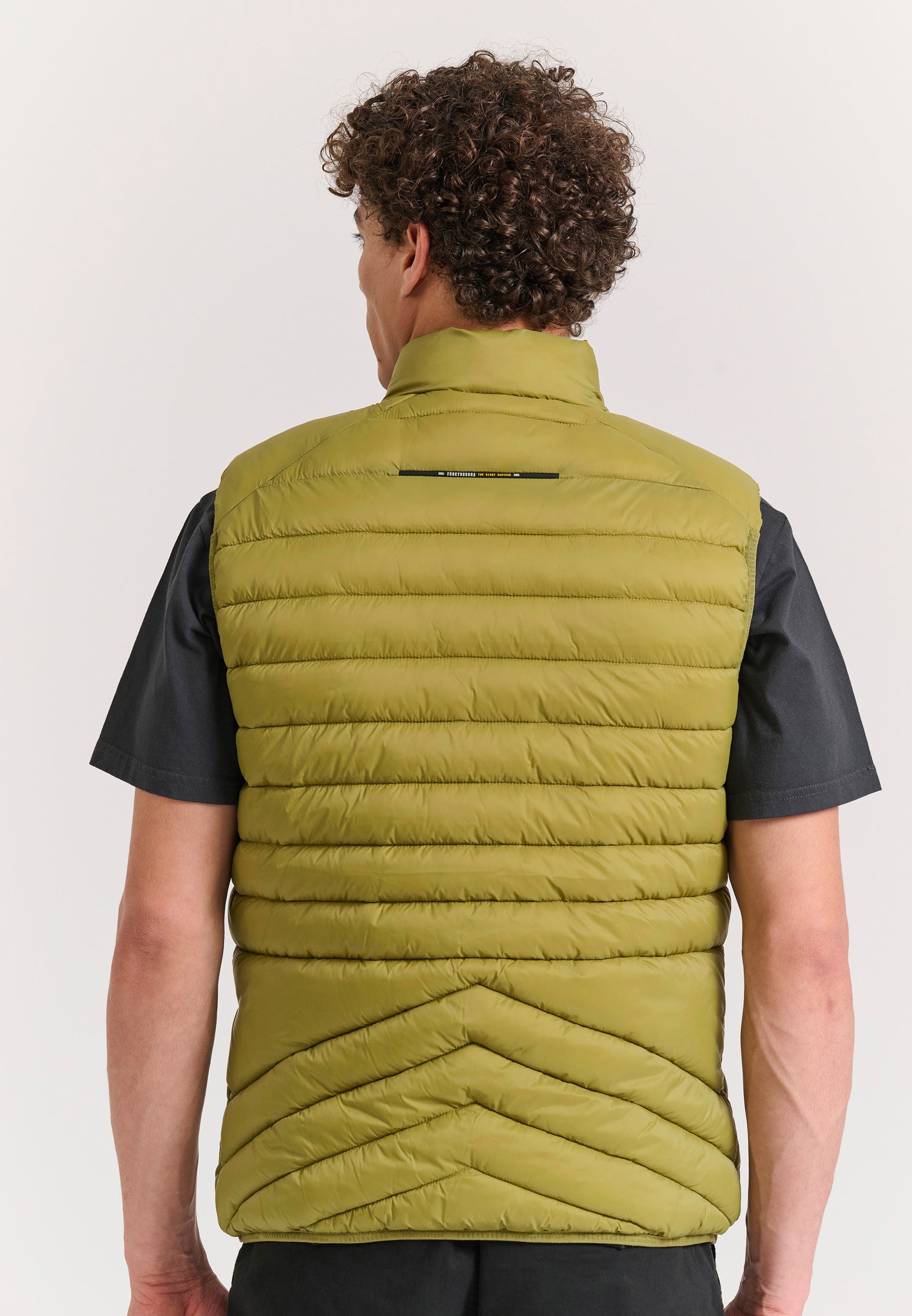 Men's vest quilted jacket