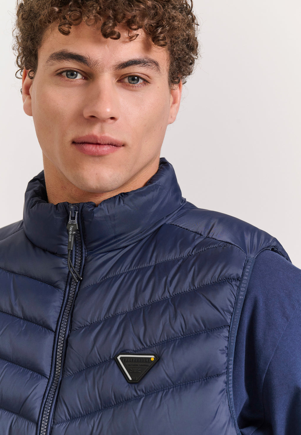 Men's vest quilted jacket