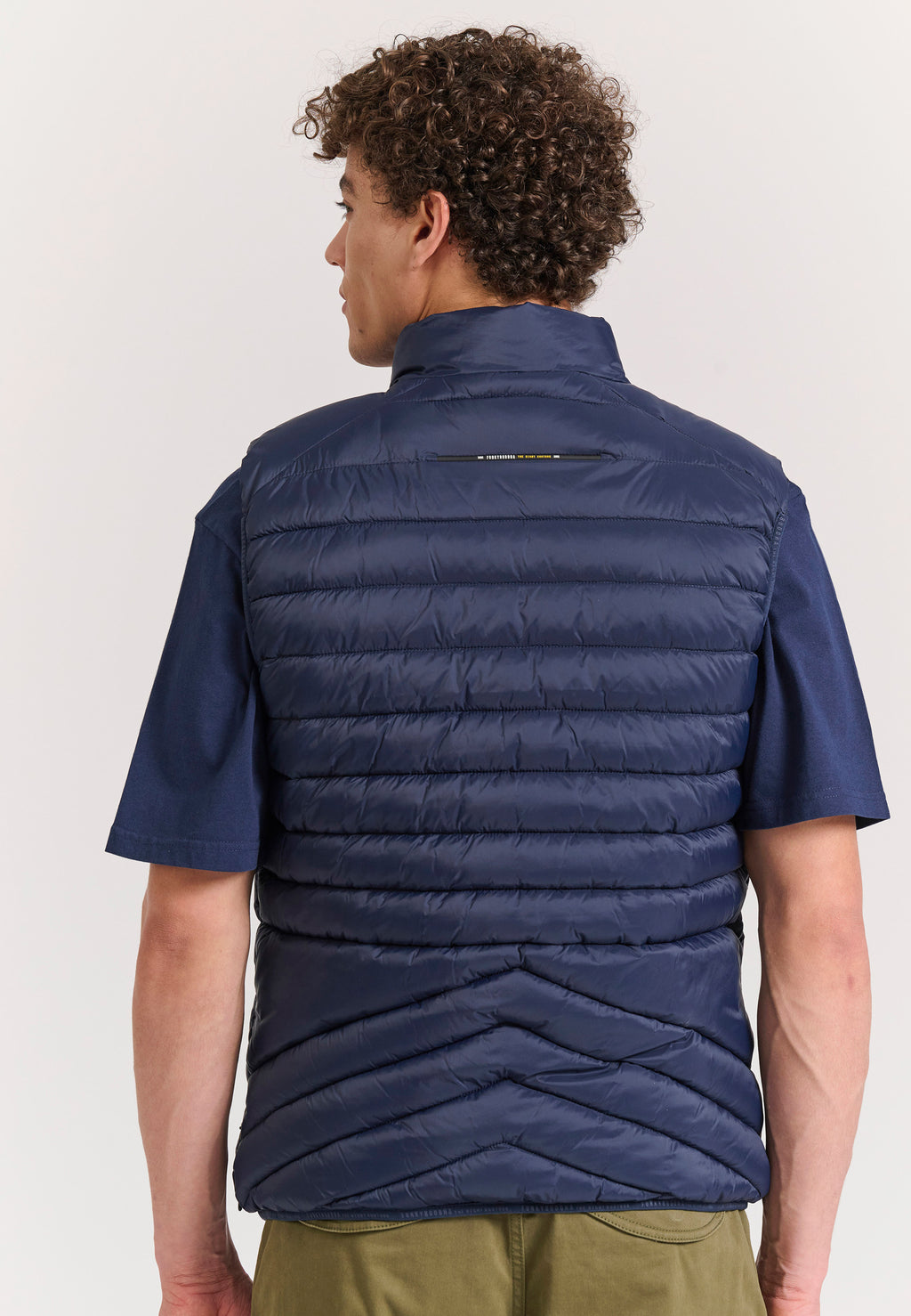 Men's vest quilted jacket