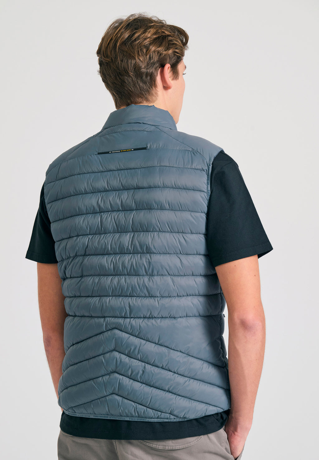 Men's vest quilted jacket