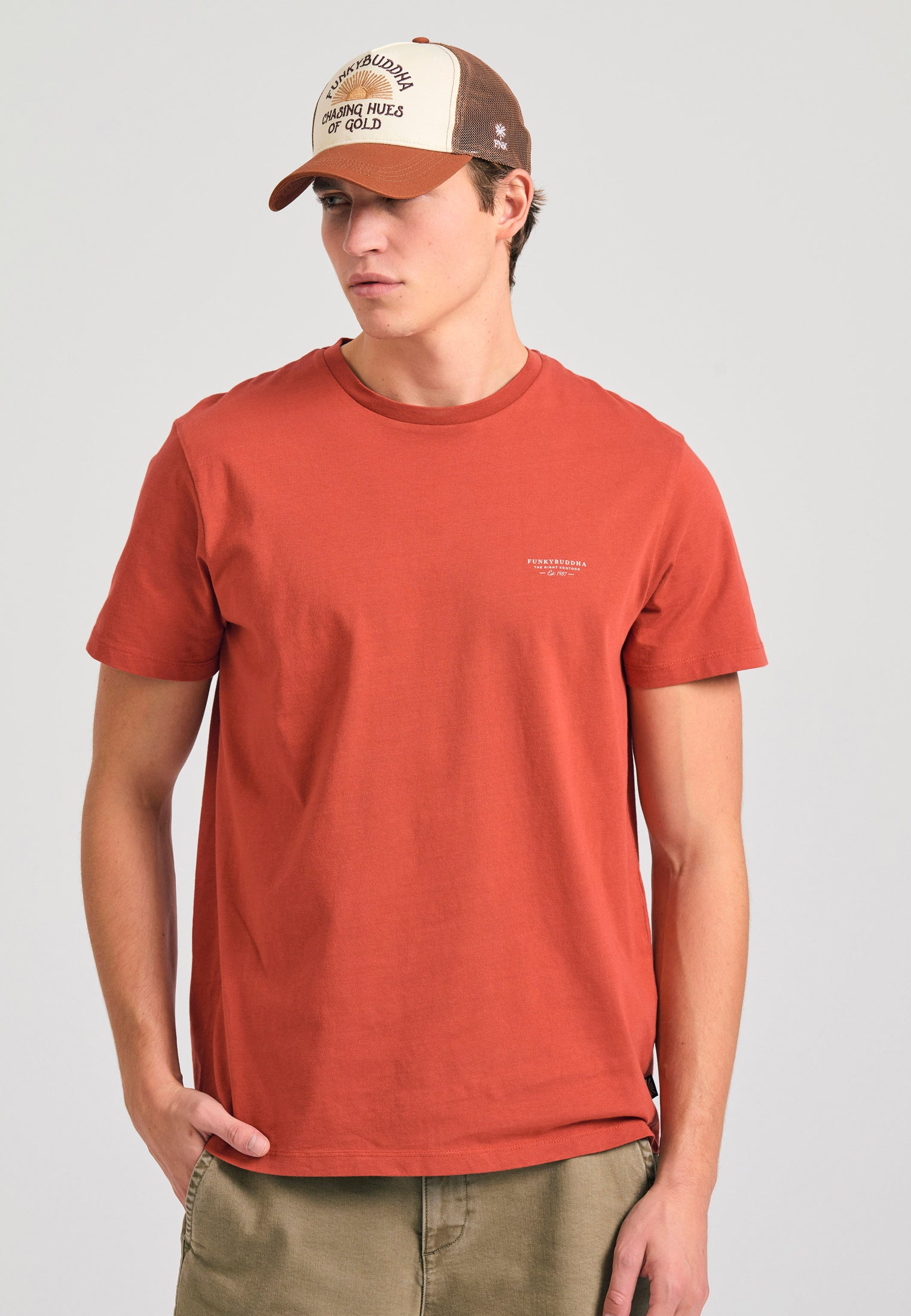 Crew-neck men's t-shirt - The essentials
