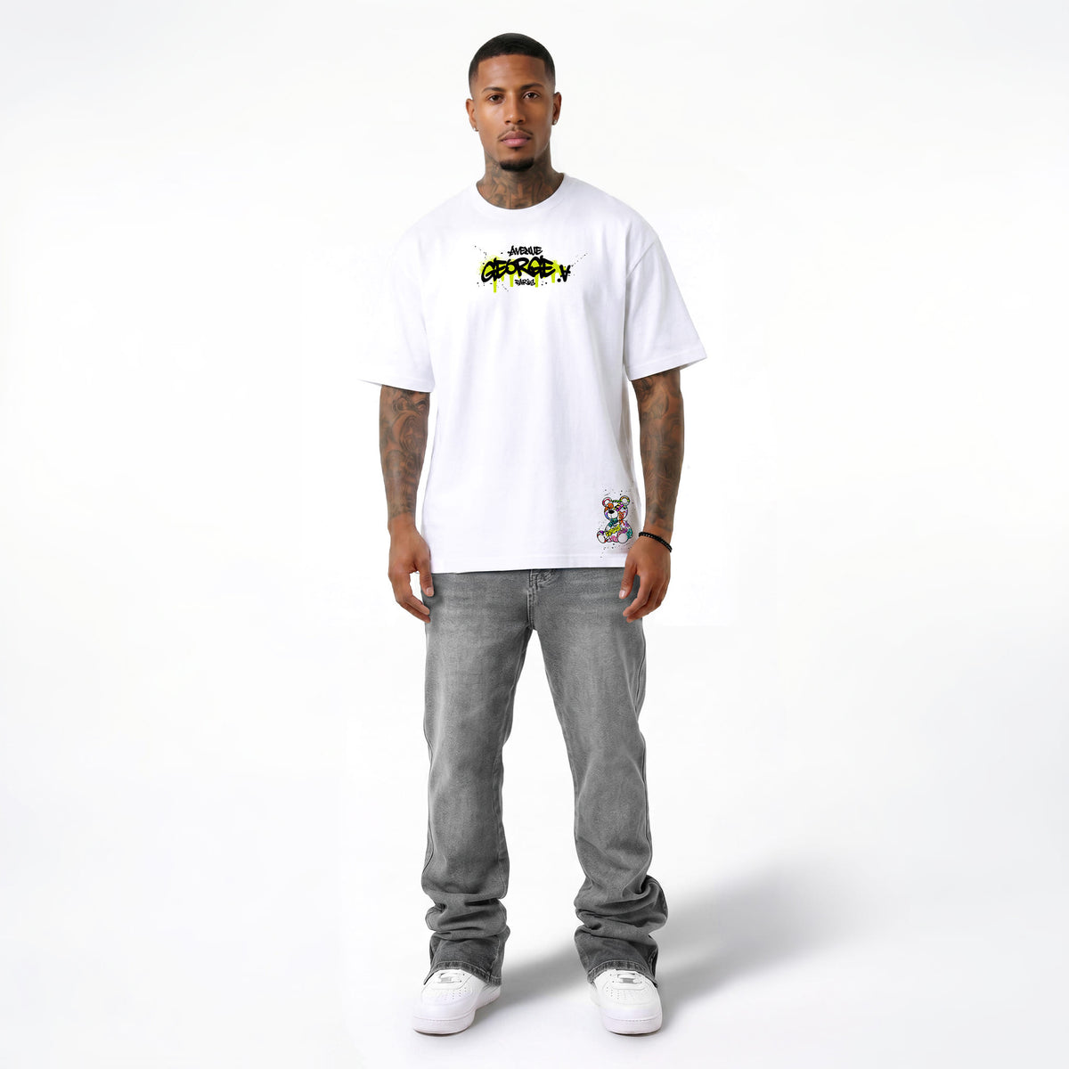 Camiseta George V "Bear Graffiti"