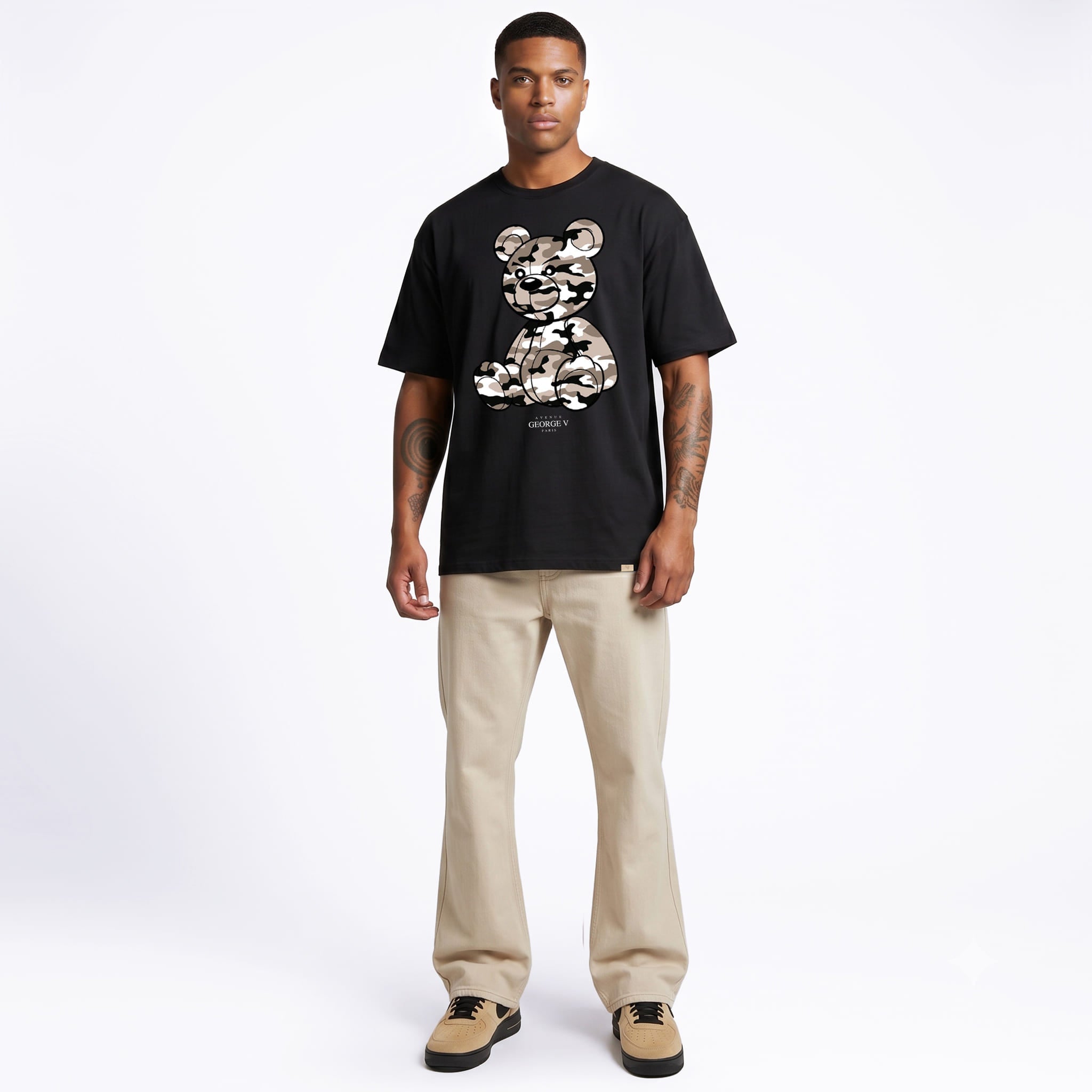 Camiseta George V "Bear Military"