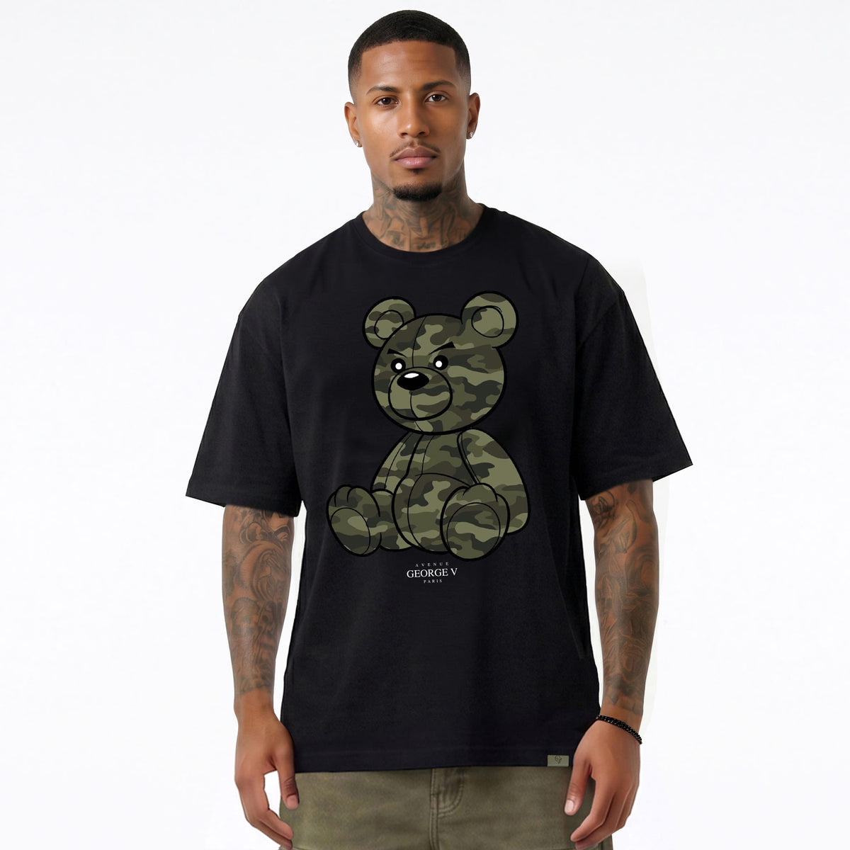 Camiseta George V "Bear Military"