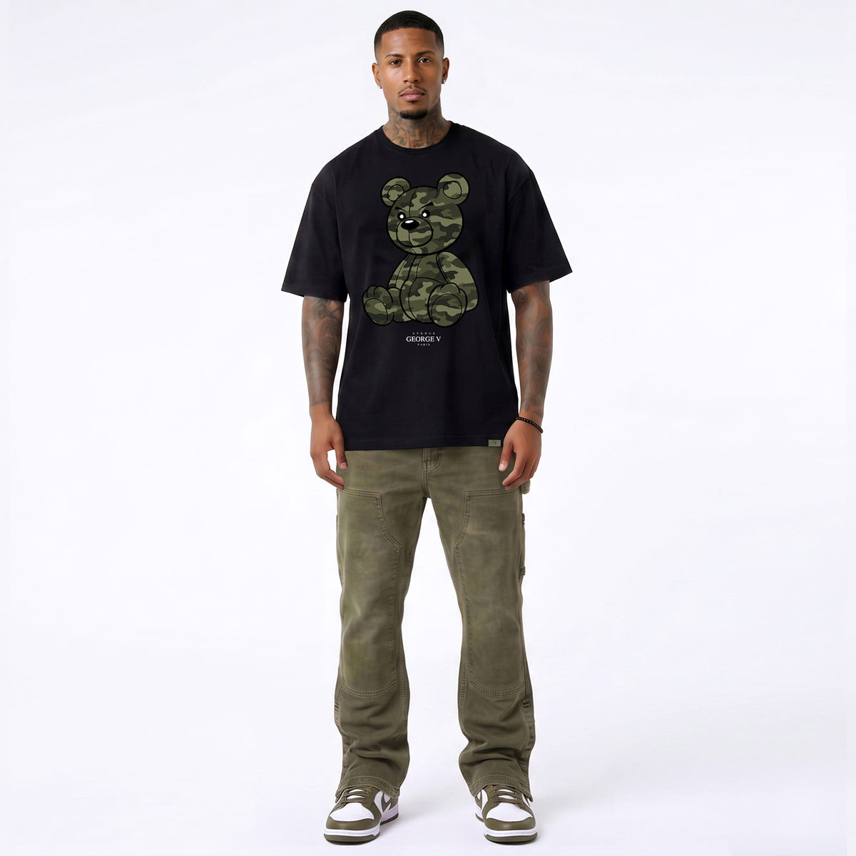 Camiseta George V "Bear Military"