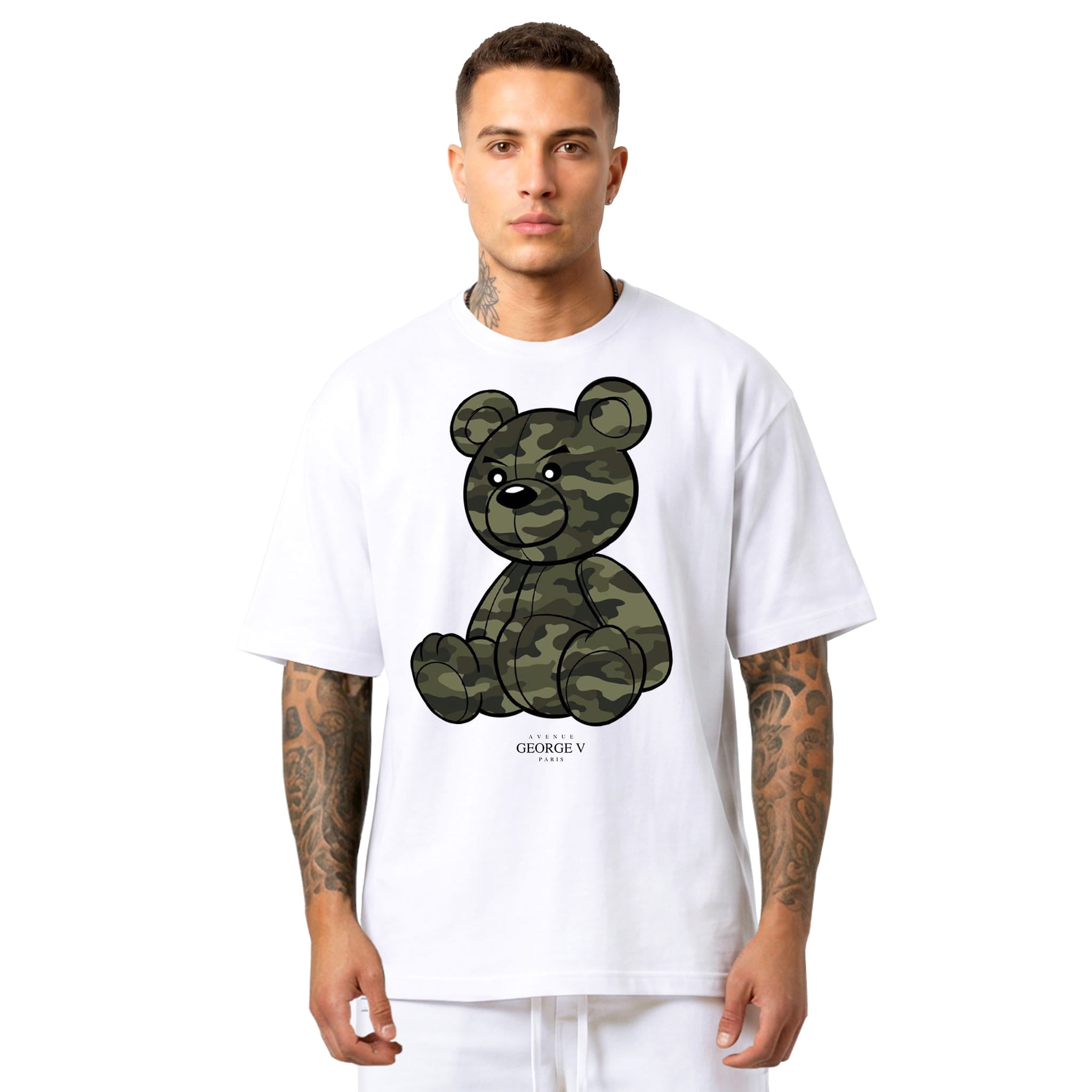 Camiseta George V "Bear Military"