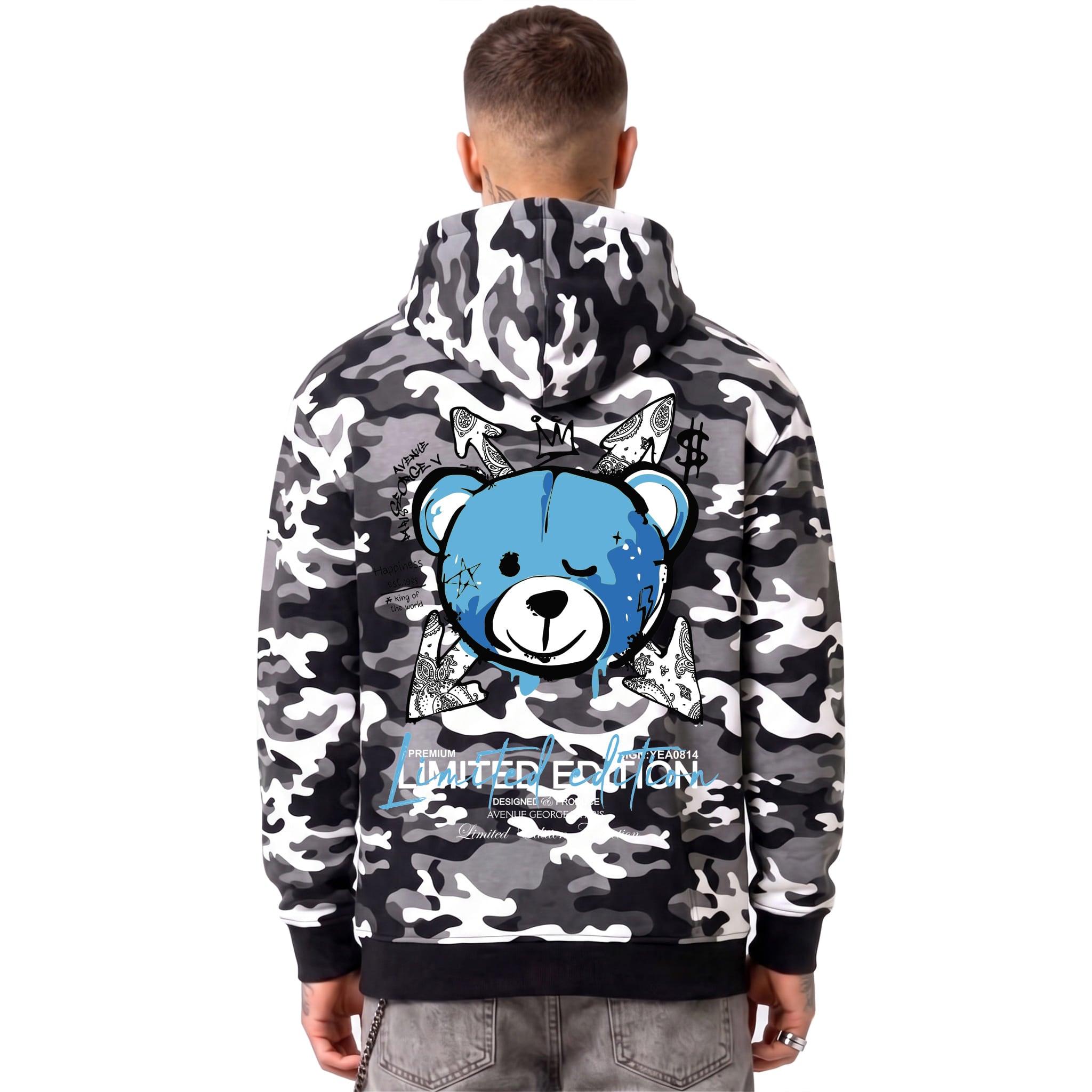 Sudadera George V "Camo Limited Edition"