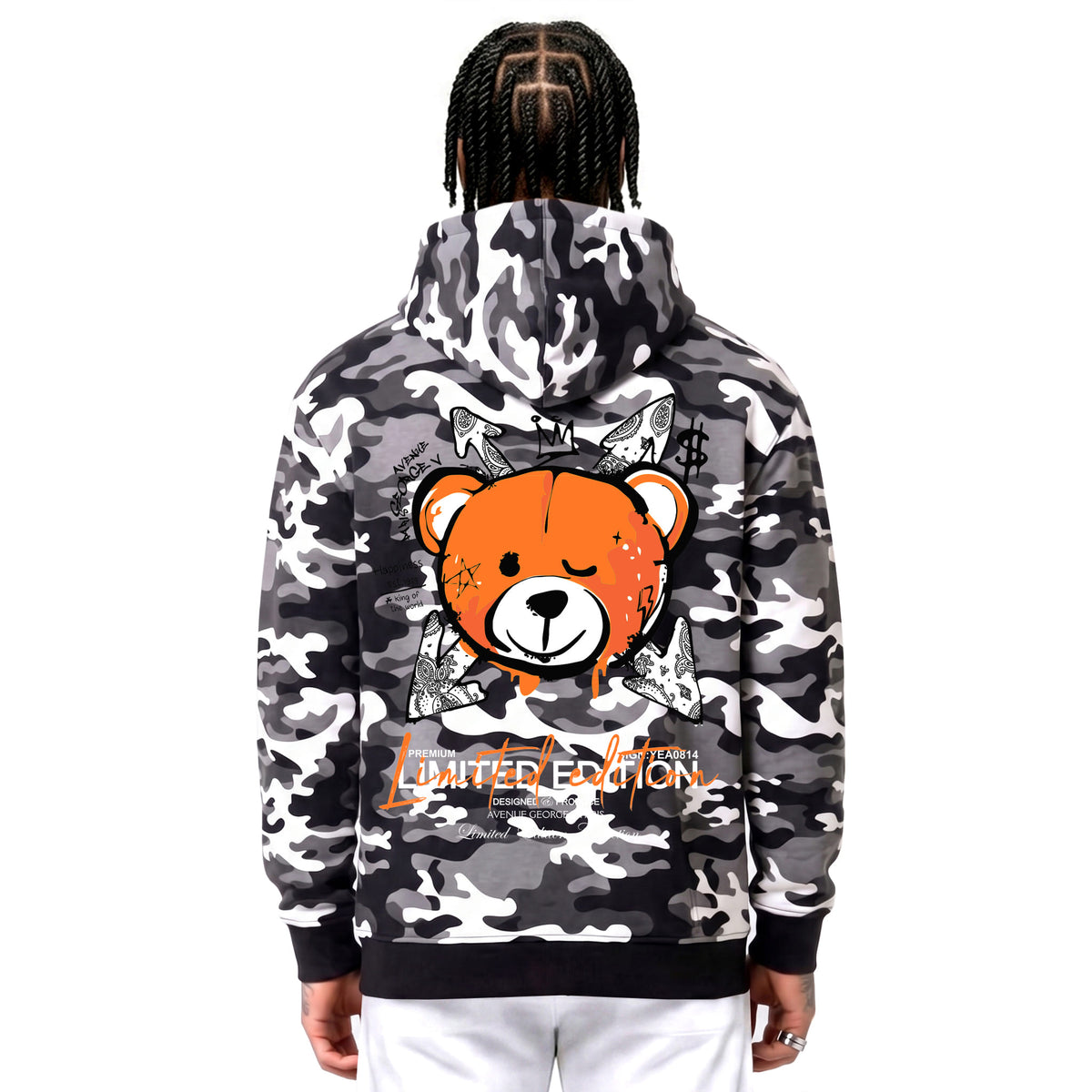 Sudadera George V "Camo Limited Edition"