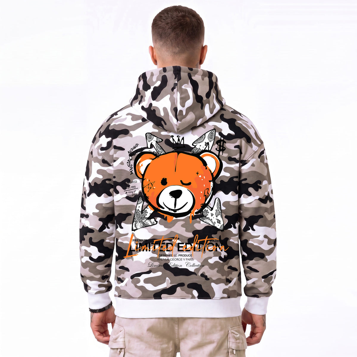 Sudadera George V "Camo Limited Edition"