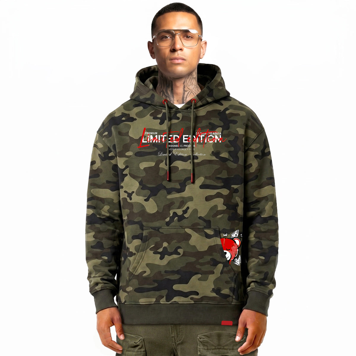 Sudadera George V "Camo Limited Edition"