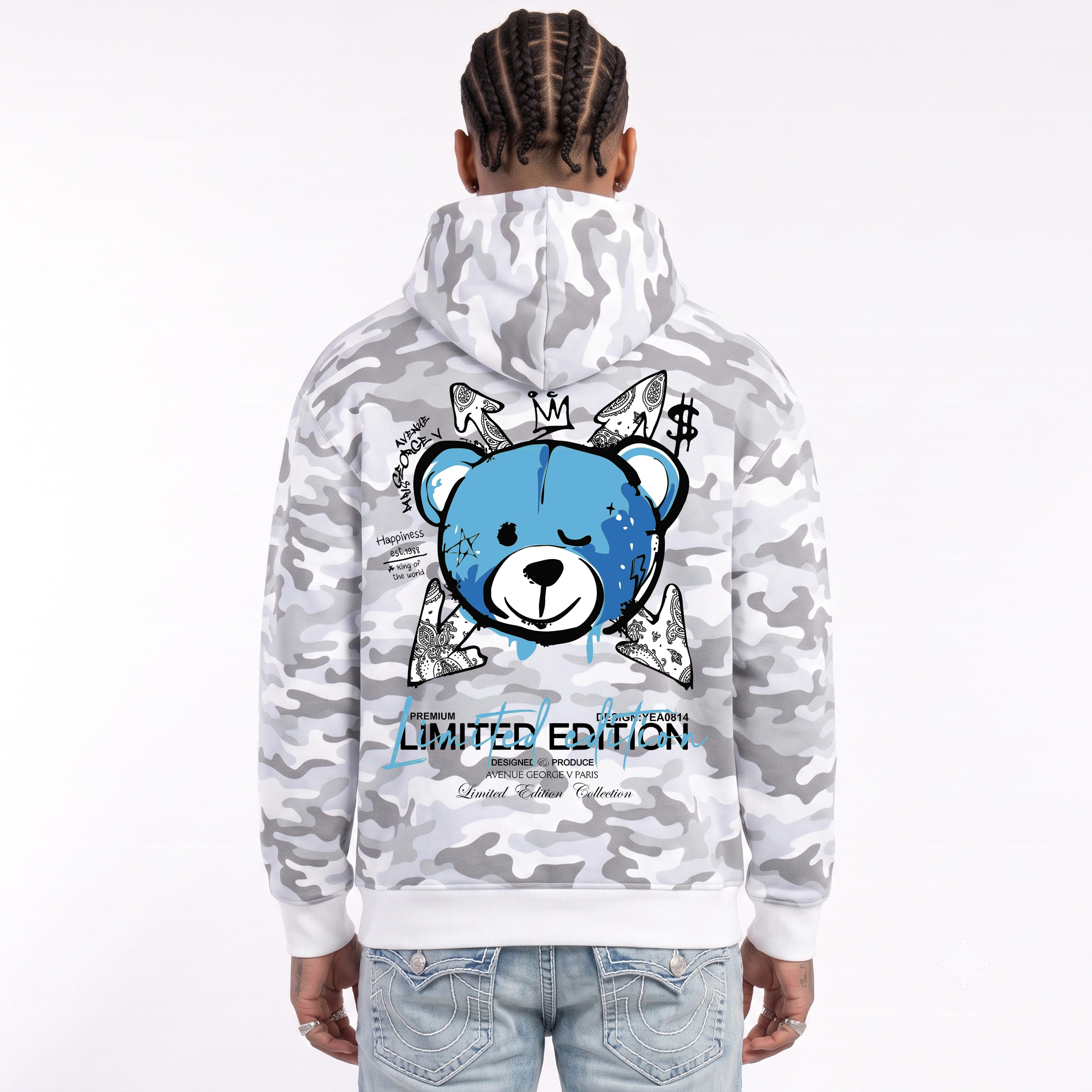 Sudadera George V "Camo Limited Edition"