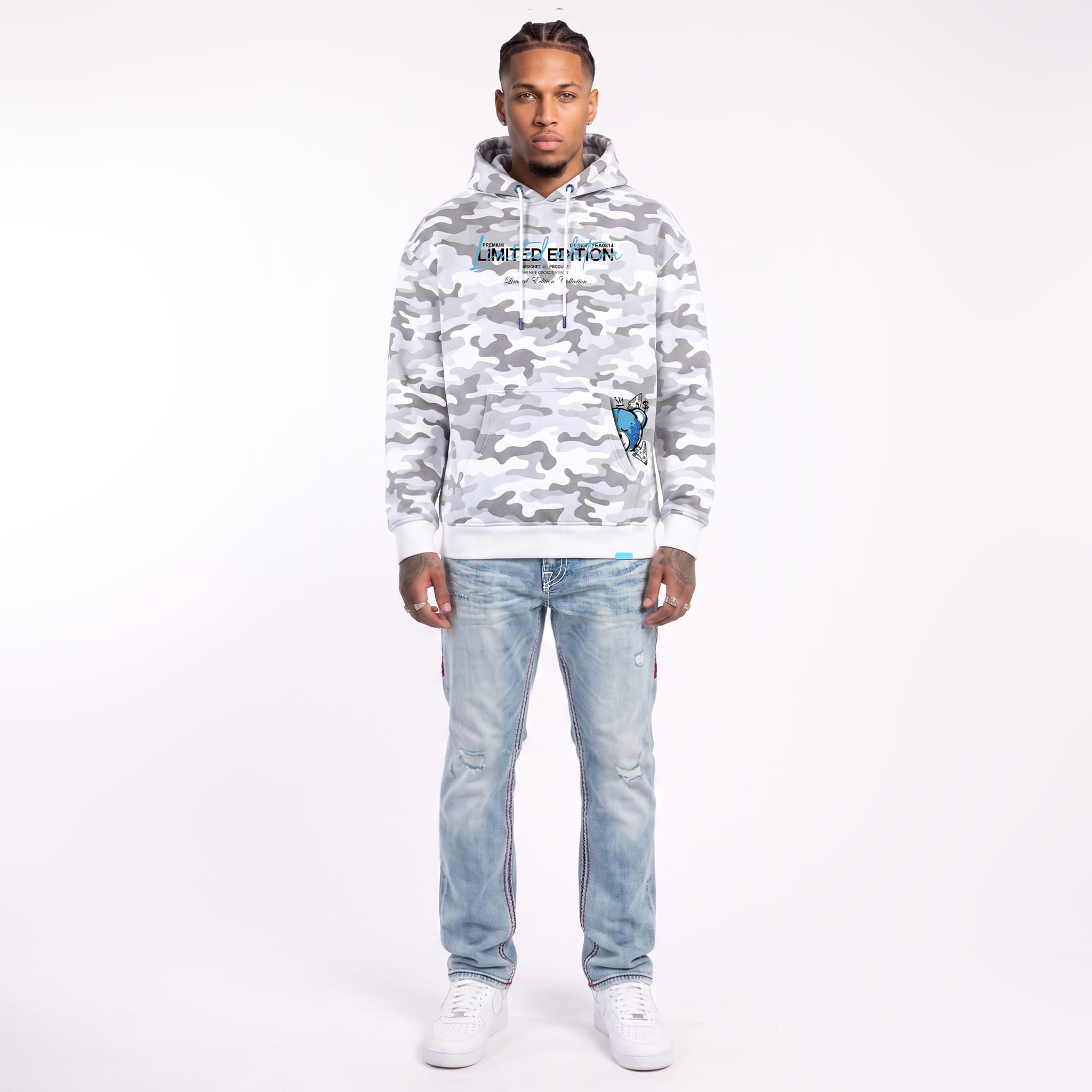 Sudadera George V "Camo Limited Edition"