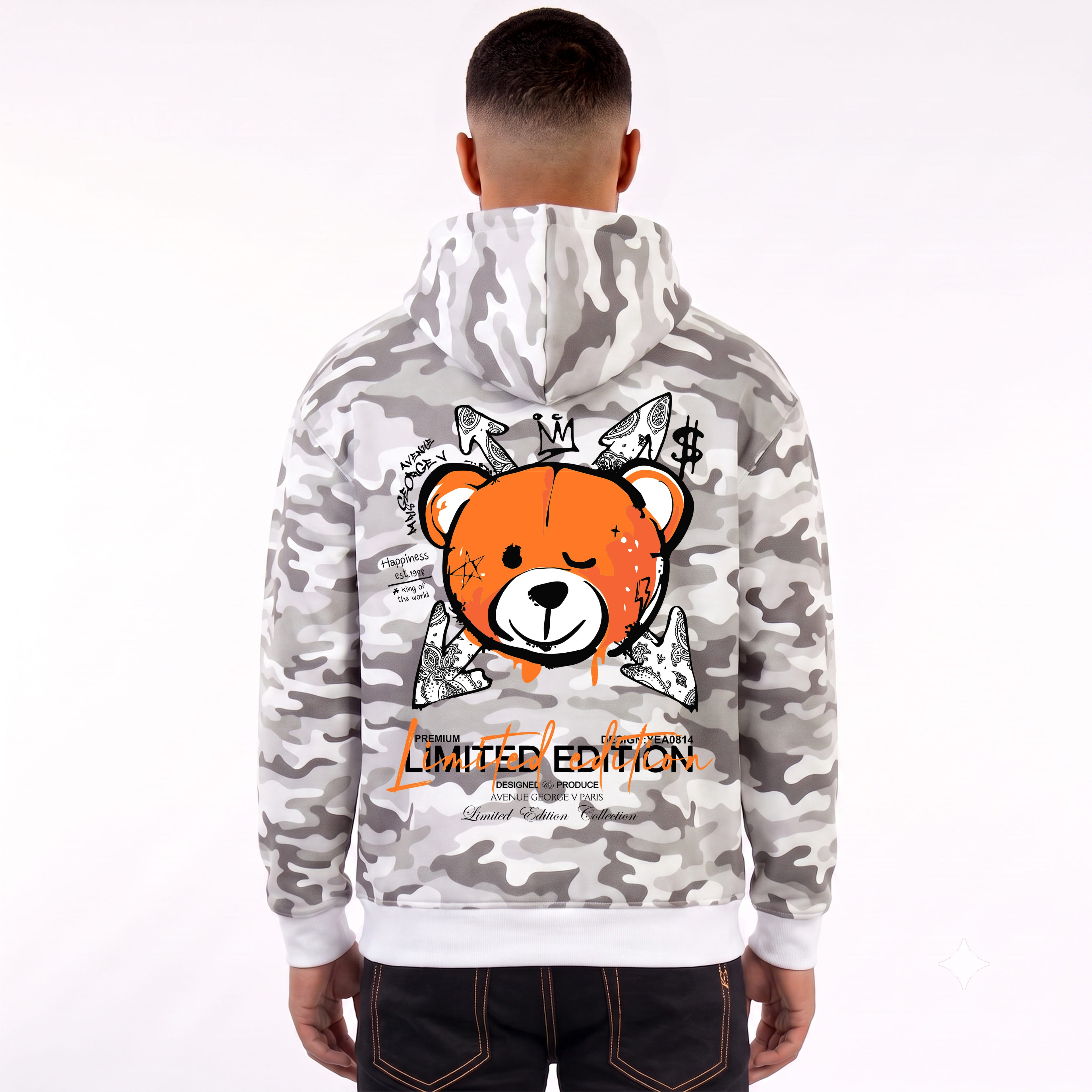 Sudadera George V "Camo Limited Edition"