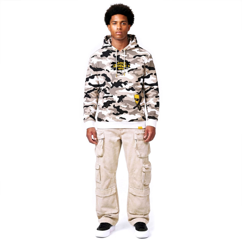 Sudadera George V "Camo Bart"