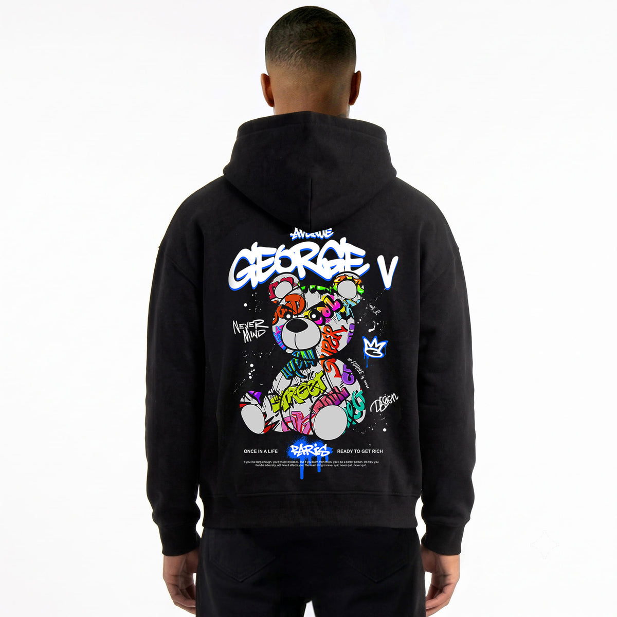 Sudadera George V "Bear Graffiti"