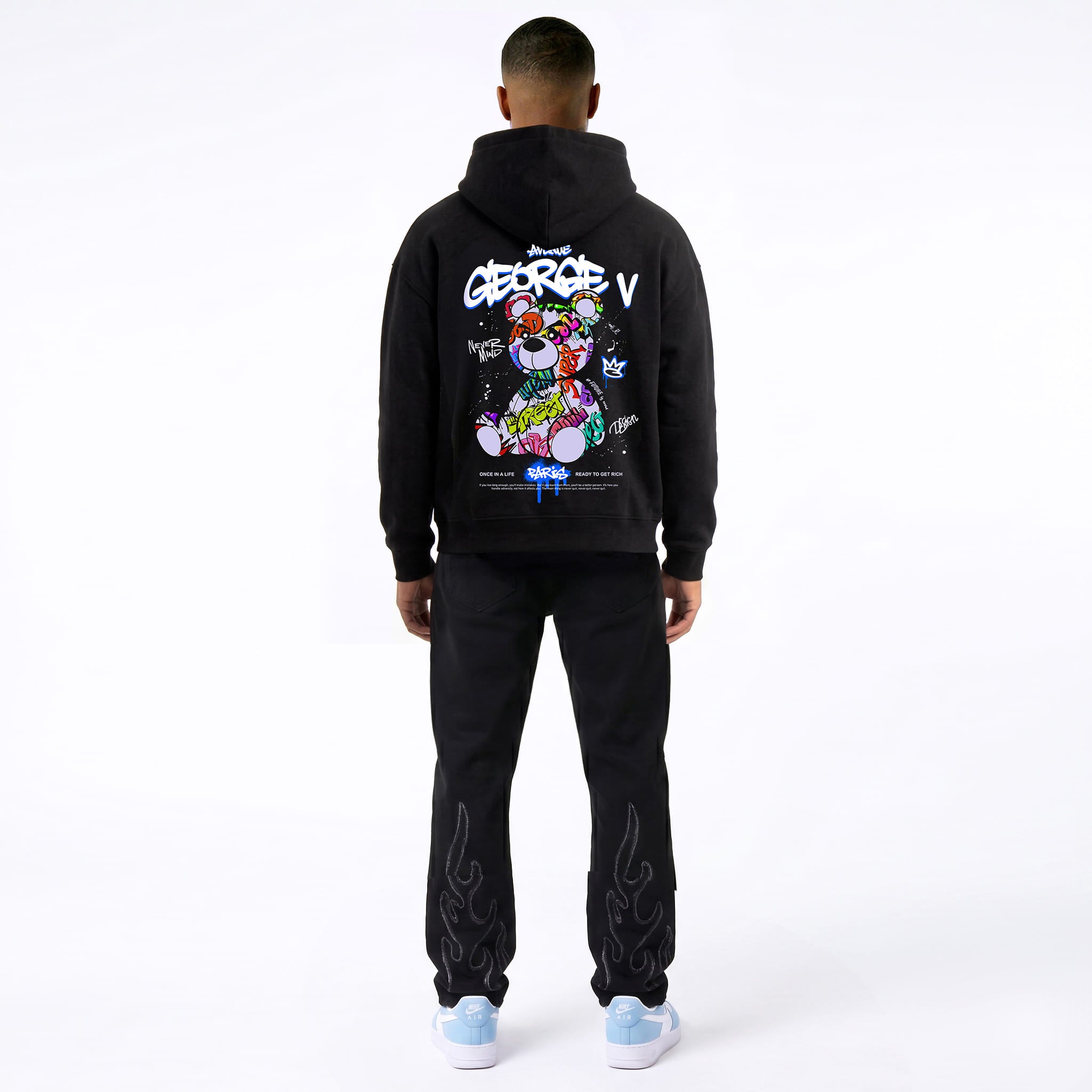 Sudadera George V "Bear Graffiti"