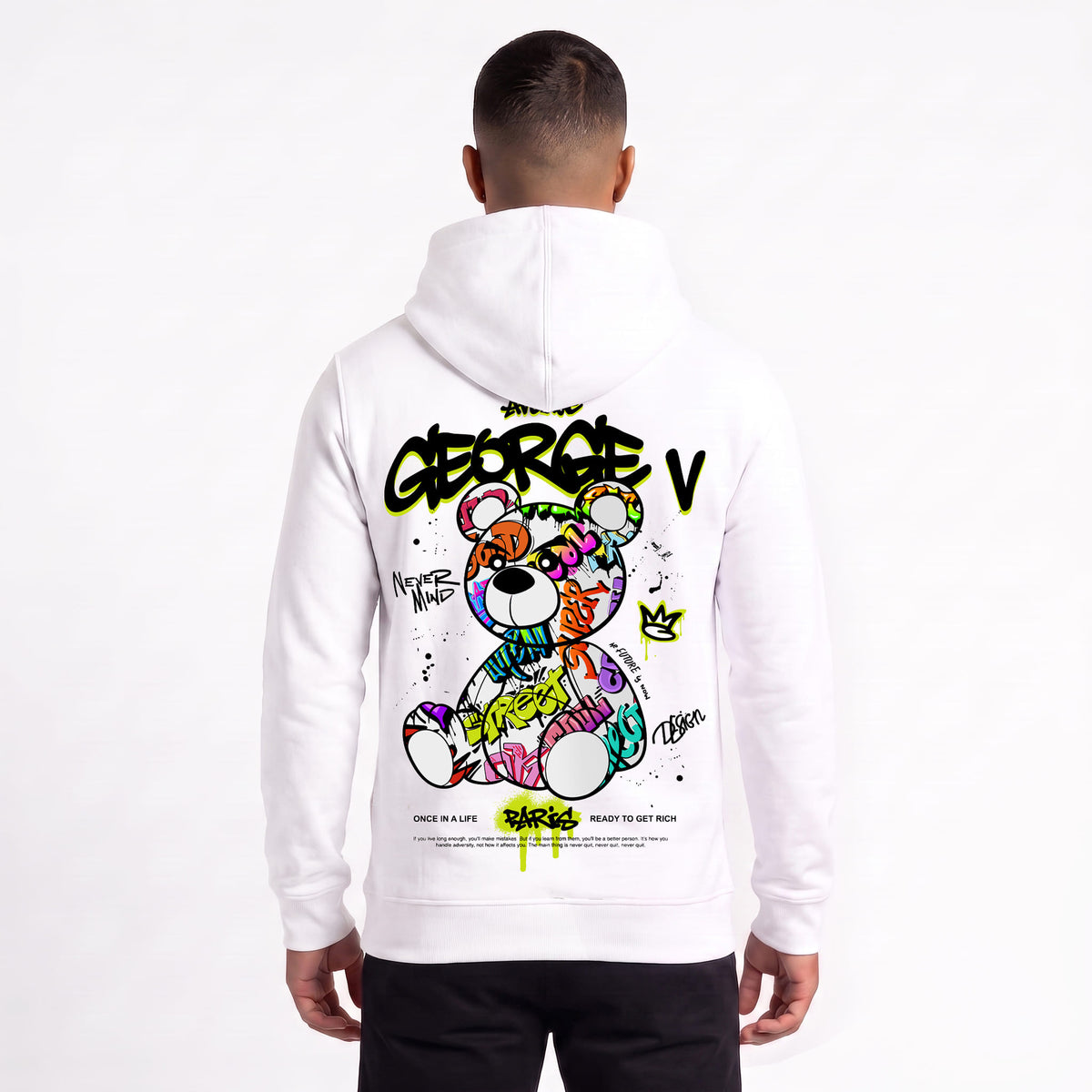 Sudadera George V "Bear Graffiti"