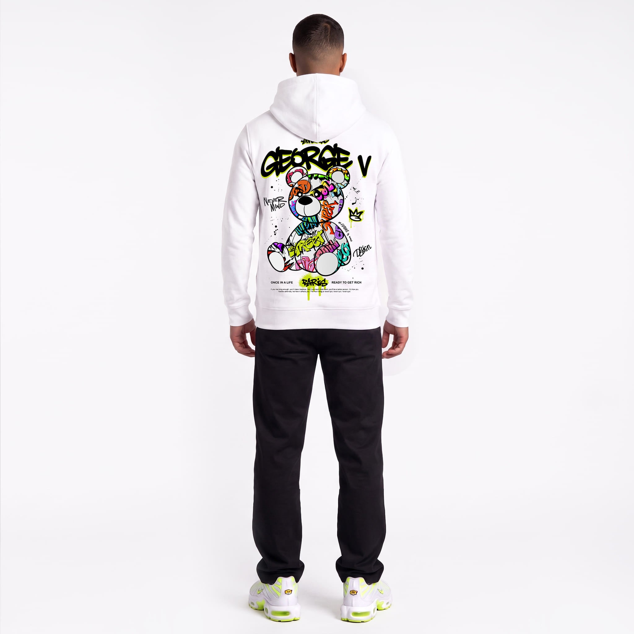 Sudadera George V "Bear Graffiti"