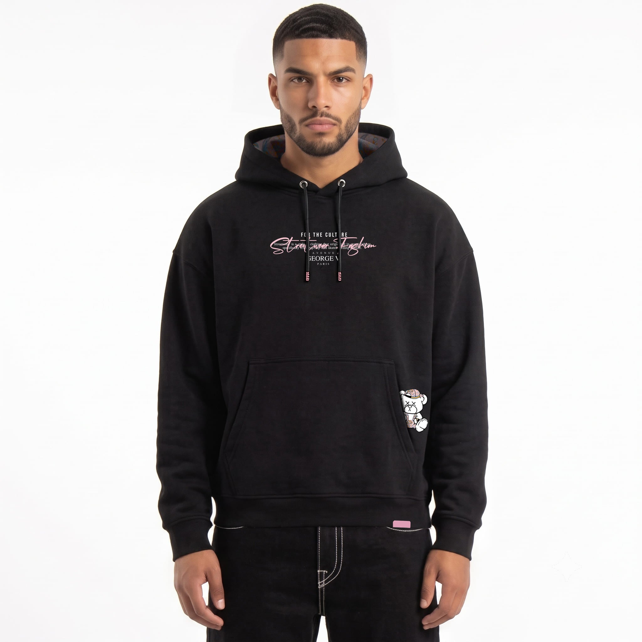 Sudadera George V "Cachemire Rose Bear"