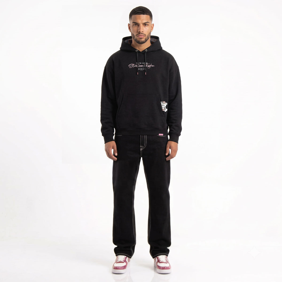Sudadera George V "Cachemire Rose Bear"