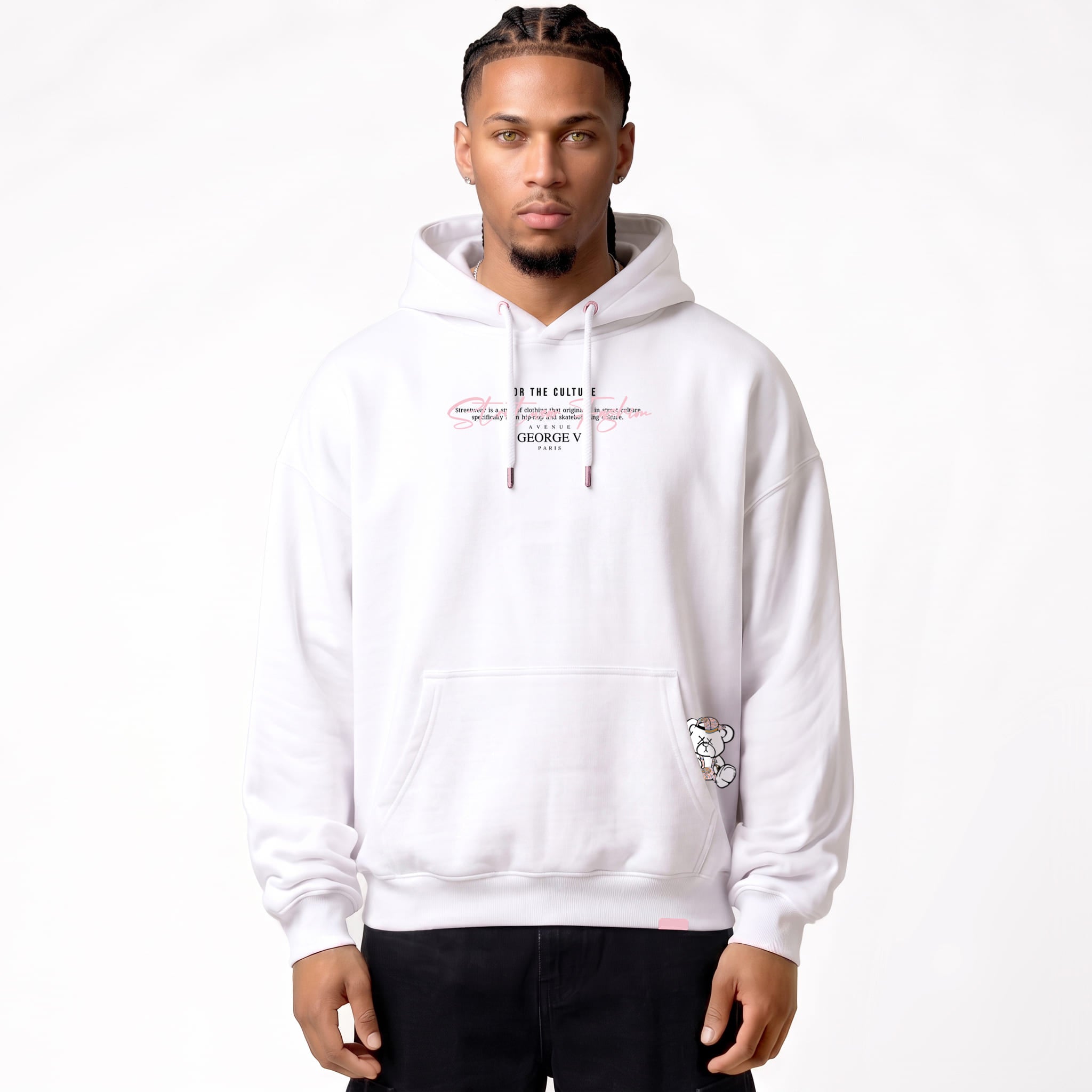 Sudadera George V "Cachemire Rose Bear"
