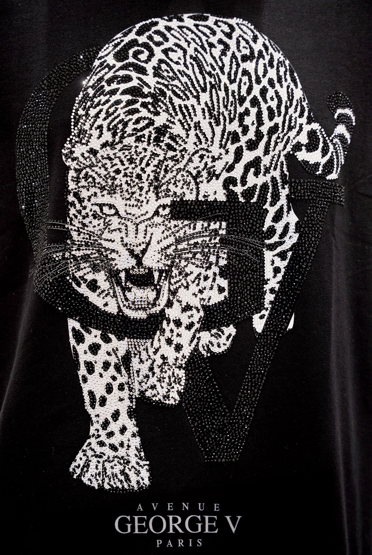 Camiseta George V "Crystal Leopard"