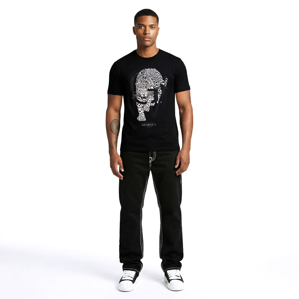 Camiseta George V "Crystal Leopard"