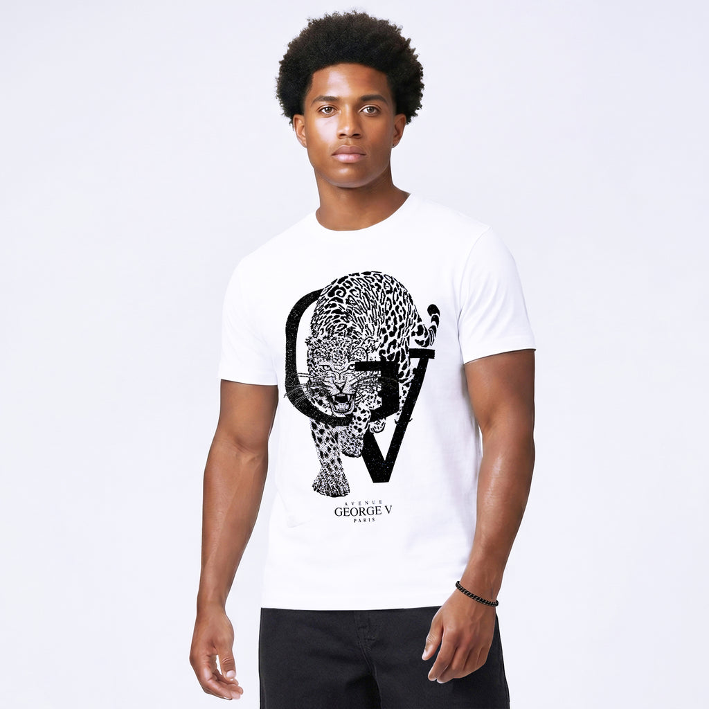 Camiseta George V "Crystal Leopard"