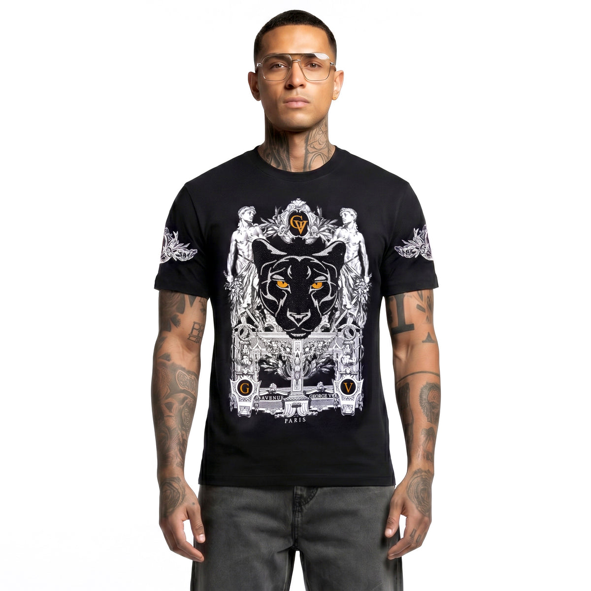 Camiseta George V "Royal Black Panther"