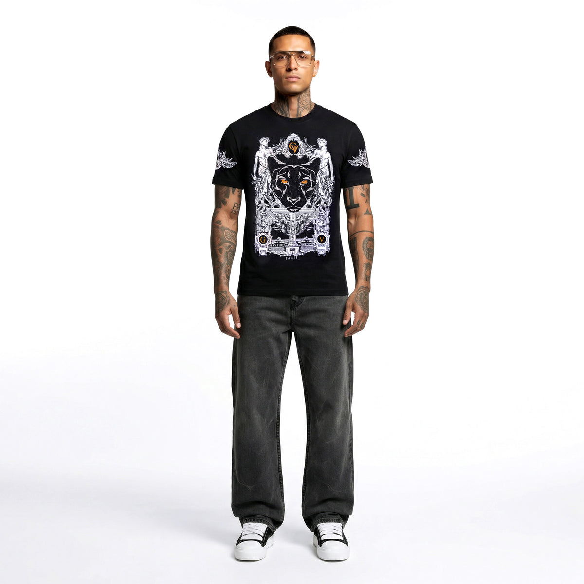 Camiseta George V "Royal Black Panther"
