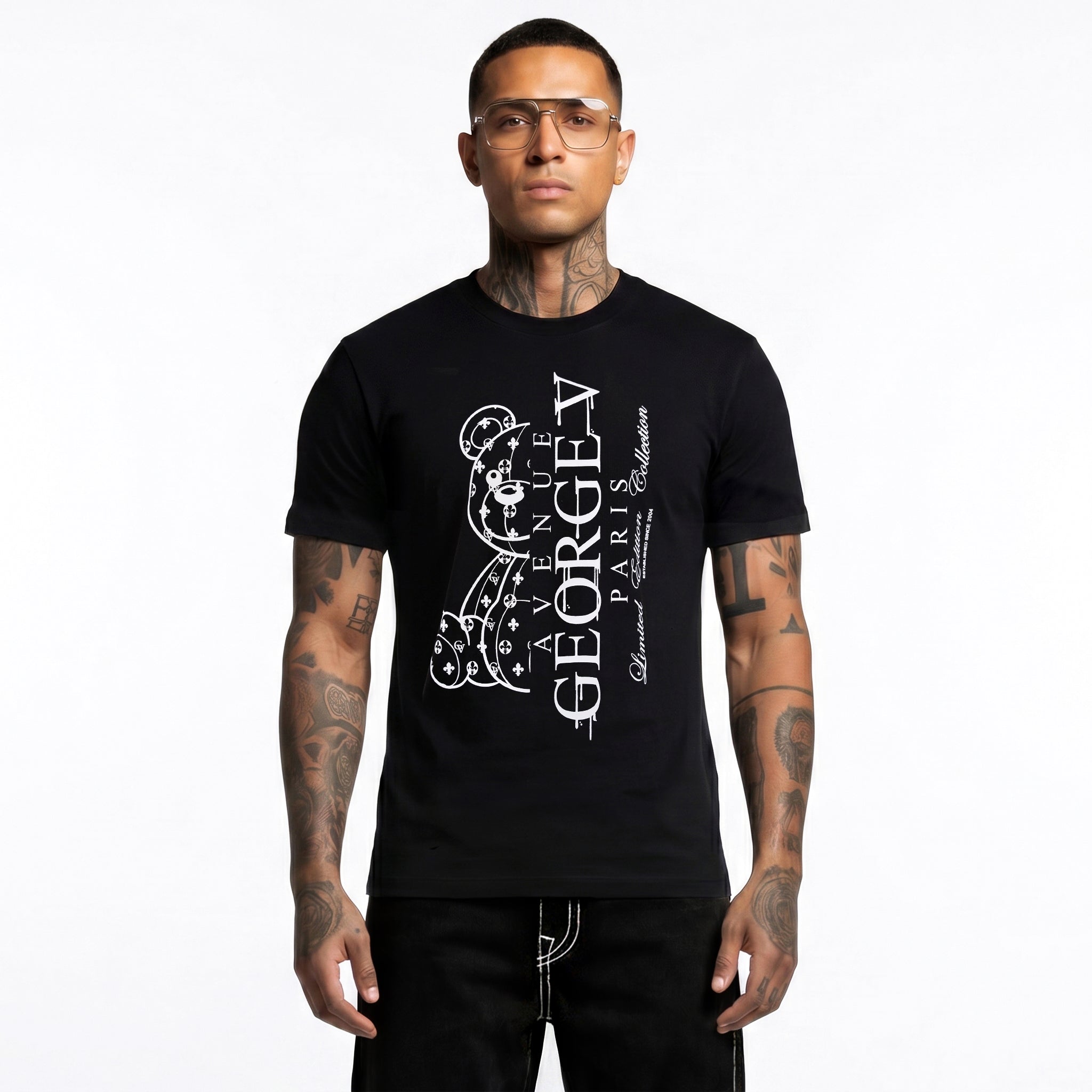 Camiseta George V "Bear Monogram"