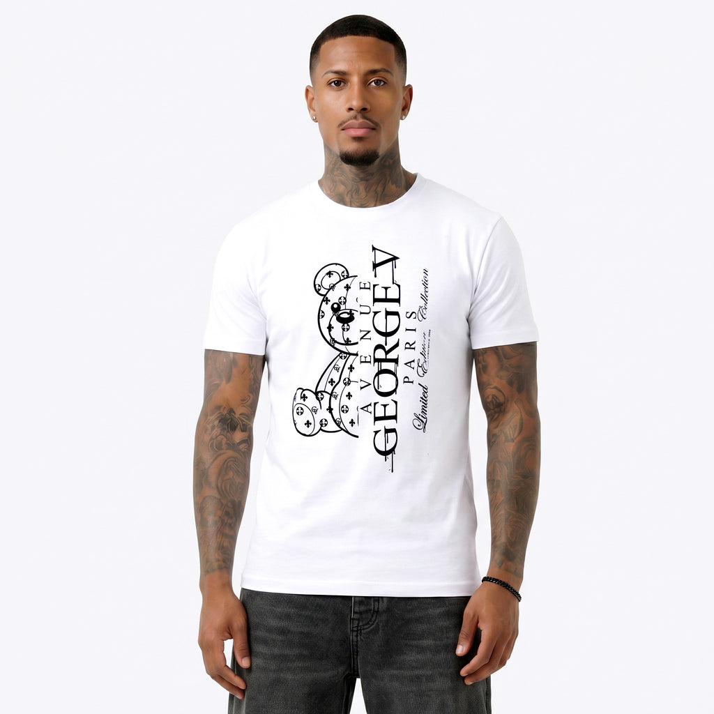 Camiseta George V "Bear Monogram"