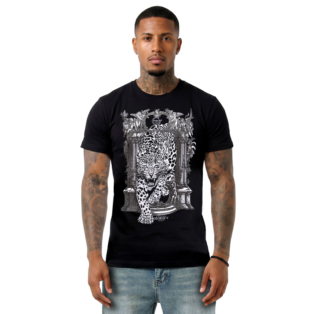 Camiseta George V "Leopard Baroque"